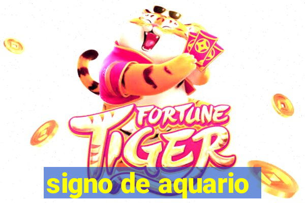 signo de aquario