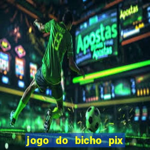 jogo do bicho pix da sorte