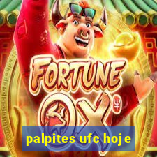 palpites ufc hoje